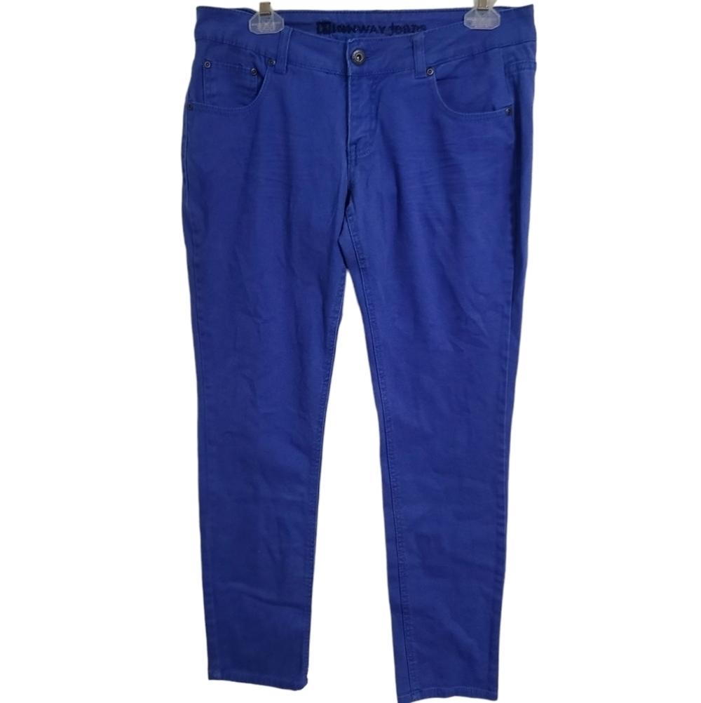 Juniors highway blue jeans pants size 11